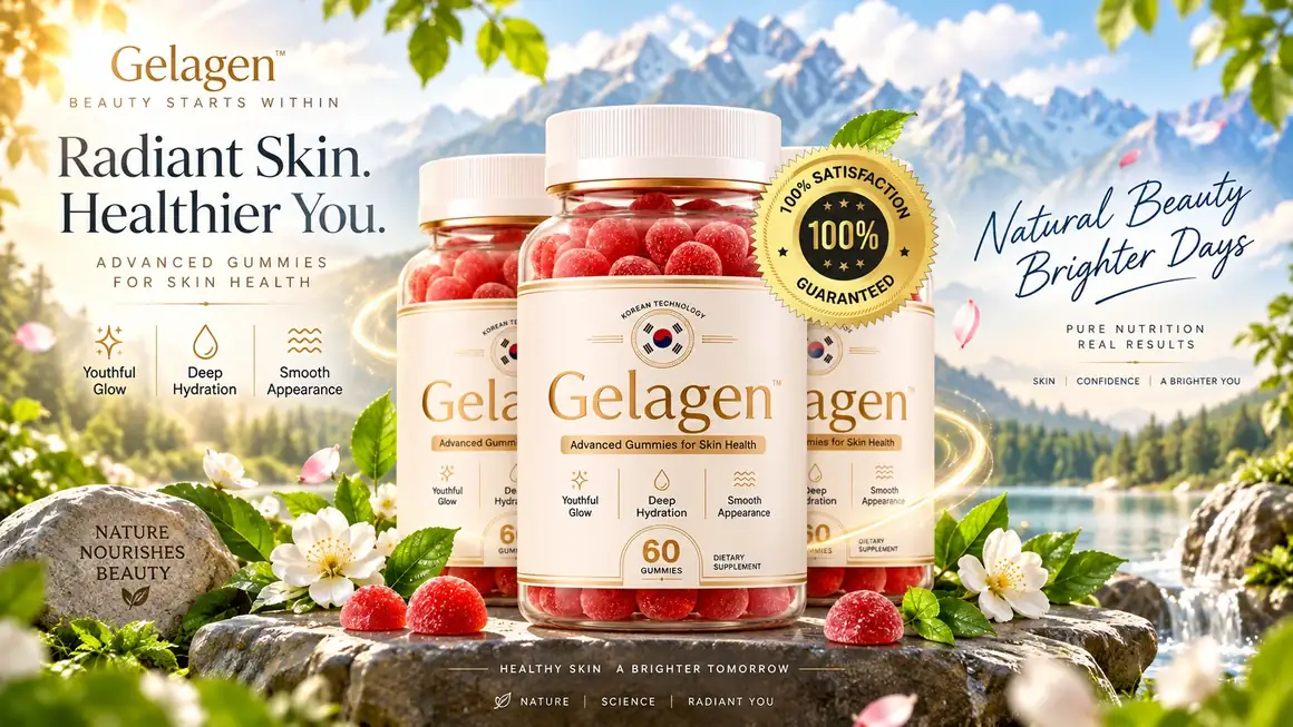Gelagen gummies for radiant skin and a healthier you